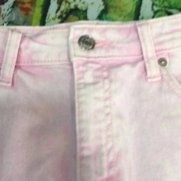 Wild fable‎ brand size 6 women’s pink Jean shorts - Picture 4 of 11